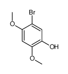 5-bromo-2,4-dimethoxyphenol Structure