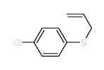 Benzene,1-chloro-4-(2-propen-1-ylthio)- structure
