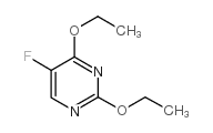 Pyrimidine,2,4-diethoxy-5-fluoro- structure