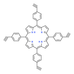 5,10,15,20-四(4-乙炔基苯基)-21H,23H-卟吩图片