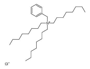 benzyl(trioctyl)azanium,chloride结构式