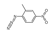 1-azido-2-methyl-4-nitrobenzene结构式