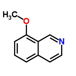 8-甲氧基异喹啉结构式
