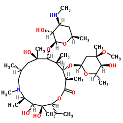 N'-Desmethyl Azithromycin structure