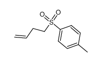 3-Butenyl p-tolyl sulphone结构式
