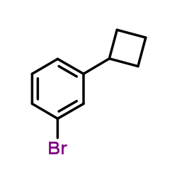 1-溴-3-环丁基苯结构式