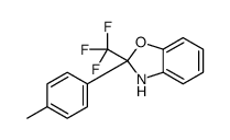 2-(4-methylphenyl)-2-(trifluoromethyl)-3H-1,3-benzoxazole Structure
