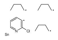 tributyl-(2-chloropyridin-3-yl)stannane结构式