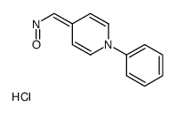 oxo-[(1-phenylpyridin-4-ylidene)methyl]azanium,chloride Structure