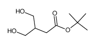 tert-butyl 4-hydroxy-3-(hydroxymethyl)butanoate Structure