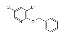 2-(Benzyloxy)-3-bromo-5-chloropyridine Structure