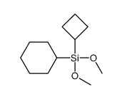 cyclobutyl-cyclohexyl-dimethoxysilane Structure