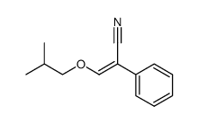 3-isobutoxy-2-phenyl-acrylonitrile结构式
