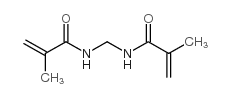 2-Propenamide,N,N'-methylenebis[2-methyl- Structure