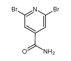 2,6-dibromo-4-amidopyridine结构式