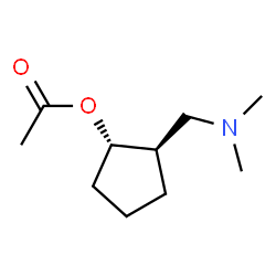 Cyclopentanol, 2-[(dimethylamino)methyl]-, acetate (ester), (1S,2R)- (9CI) Structure