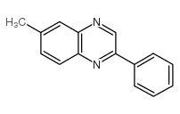 6-Methyl-2-phenylquinoxaline结构式