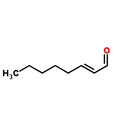 (2E)-2-Octenal Structure