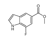 methyl 7-fluoro-1H-indole-5-carboxylate Structure