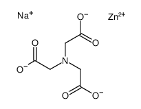 sodium,zinc,2-[bis(carboxylatomethyl)amino]acetate Structure