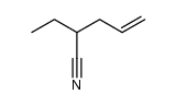 1-ethylbut-3-enyl cyanide Structure