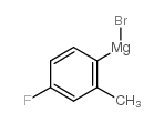 4-氟-2-甲基苯基镁溴化物结构式
