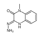 3-hydrazino-1-methyl-2(1H)-quinoxalinone(SALTDATA: FREE)结构式