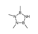 1,2,3,5-tetramethyl-1,2,4,3,5-triazadiborolidine Structure