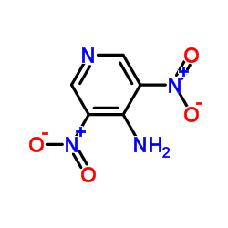 3,5-二硝基-4-氨基吡啶结构式