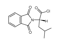 (2S)-4-Methyl-2-phthalimidopentanoyl chloride Structure