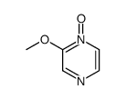 2-methoxypyrazine 1-oxide Structure