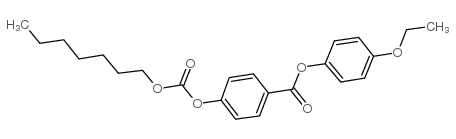 n-庚烷 4-(4-苯氧基乙酸甲酯)苯碳酸结构式