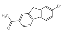 2-乙酰基-7-溴芴结构式