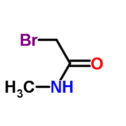 2-溴-N-甲基乙酰胺结构式