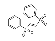 1,2-Bis(phenylsulfonyl)ethylene Structure