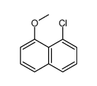 1-Chloro-8-methoxynaphthalene结构式