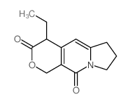 4-ethyl-4,6,7,8-tetrahydro-1H-pyrano[3,4-f]indolizine-3,10-dione Structure