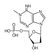 1-methyl-2'-deoxy-[5']adenylic acid Structure