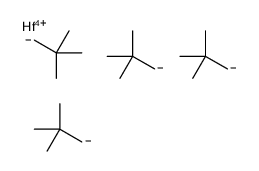 hafnium(4+),2-methanidyl-2-methylpropane Structure