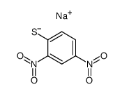 Sodium 2,4-dinitrophenyl sulfide Structure