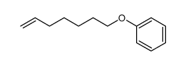 hept-6-enyl-phenyl ether结构式