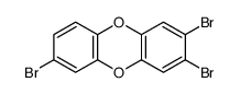 2,3,7-tribromodibenzo-p-dioxin Structure