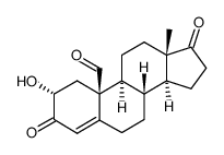 2α-hydroxy-19-oxoandrost-4-ene-3,17-dione Structure