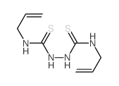N(1),N(2)-Diallyl-1,2-hydrazinedicarbothioamide结构式