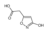 (3-Oxo-2,3-dihydro-1,2-oxazol-5-yl)acetic acid Structure