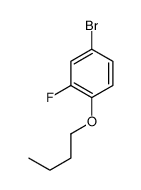4-bromo-1-butoxy-2-fluorobenzene结构式
