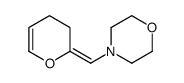 4-[(3,4-Dihydro-2H-pyran-2-ylidene)methyl]morpholine结构式