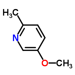 5-甲氧基-2-甲基吡啶结构式