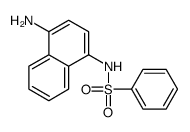 N-(4-aminonaphthalen-1-yl)benzenesulfonamide Structure