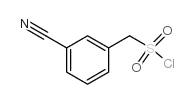 3-氰基苄基磺酰氯结构式